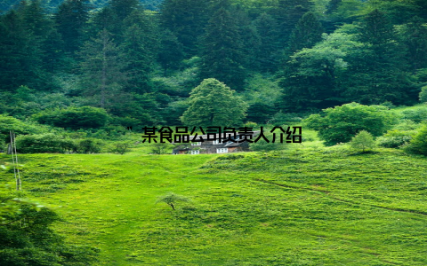 ”某食品公司负责人介绍