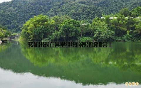 转机出现在县里组织的养殖培训会上